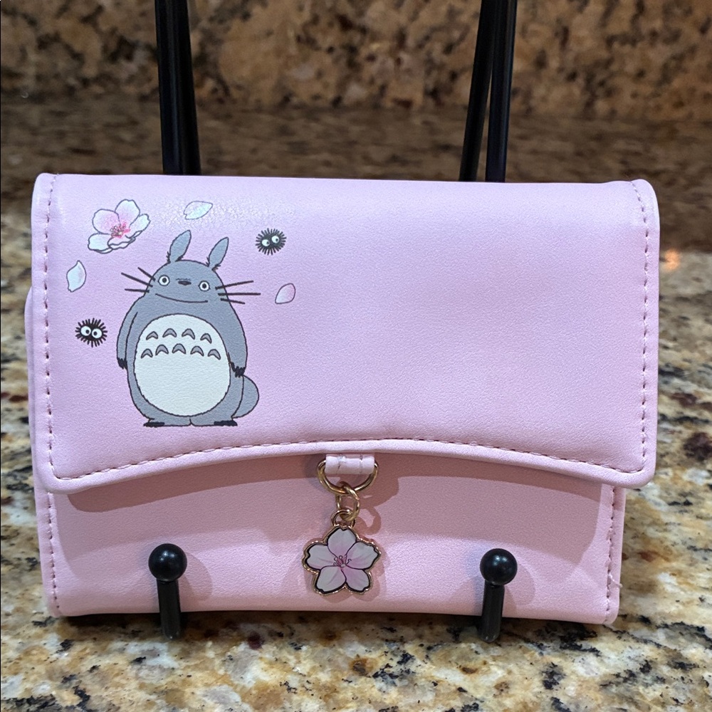 Totoro Cherry Blossom Wallet